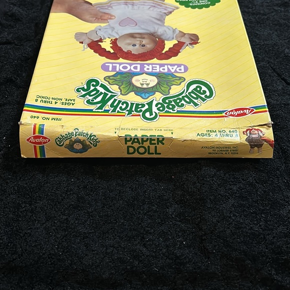 Cabbage Patch Kids Paper Doll set vintage - Picture 6 of 7